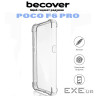 Чохол до мобільного телефона BeCover Anti-Shock Poco F6 Pro Clear (710850)