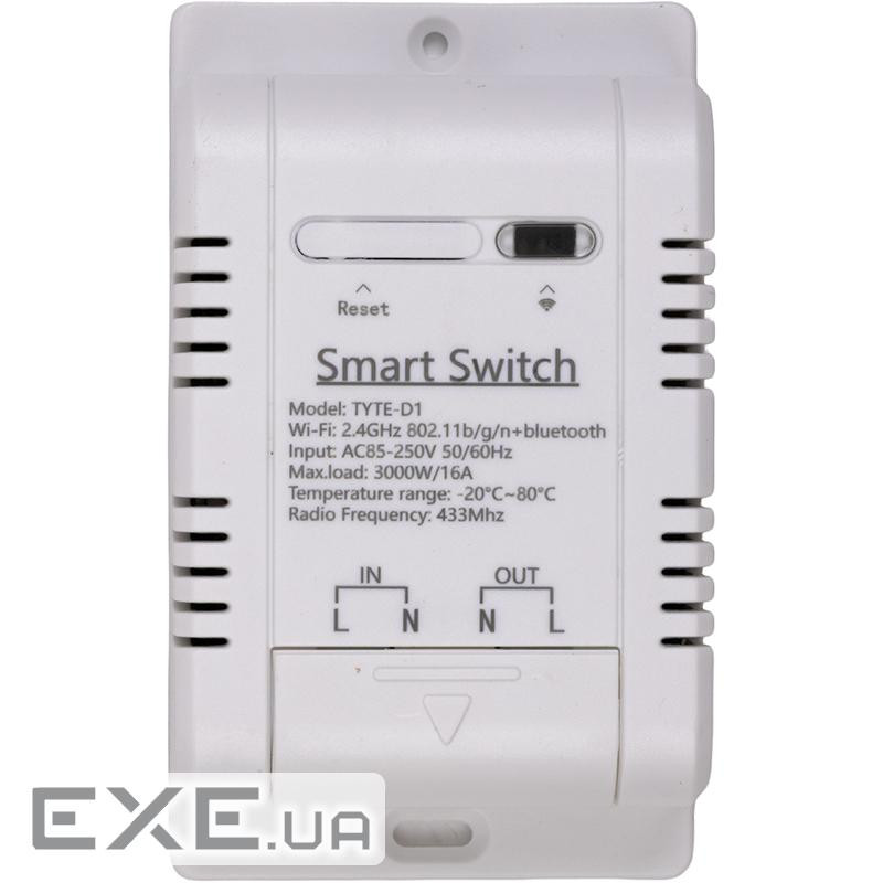 Реле Tuya Wi-Fi із зовнішнім датчиком температури (HS085131)