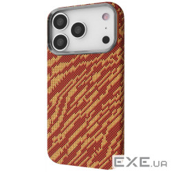Чехол Gleam Case with Magnetic Ring iPhone 17 Pro orange blaze (65182 orange blaze)