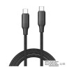 Дата кабель USB-C to USB-C 2.0m 3A 60W TPE embossed black ColorWay (CW-CBPDCC102-BK)