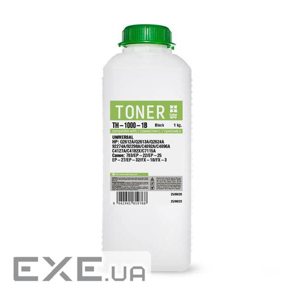 Тонер HP LJ1010/1000/1200/2100(C7115A) ColorWay (TH-1000-1B)