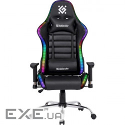 Ігрове крісло Defender Ultimate RGB Black (64355)