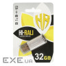 Флеш-накопичувач Hi-Rali 32 GB Stark series Silver (HI-32GBSTSL)