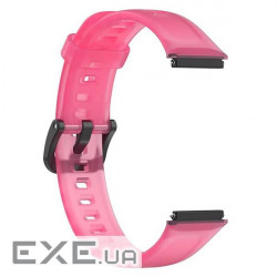 Ремінець BeCover Crystal Style для Huawei Band 7/Honor Band 7 Hot Pink (709432)