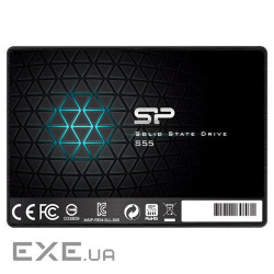 SSD Накопичувач Silicon Power 480GB SSD 2.5 Velox series S55 SATA III MLC 7mm (SP480GBSS3S55S25)