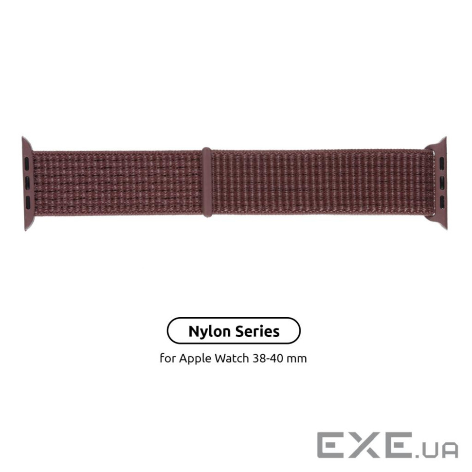 Ремінець Armorstandart Nylon Band для Apple Watch All Series 38/40/41mm Smoke Purple (ARM55850)