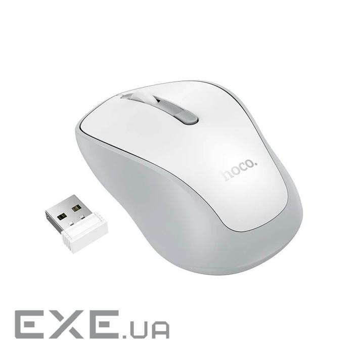 Миша бездротова HOCO GM41, 1600DPI, 2.4GHZ, White, Blister (HOCO GM41 / W)