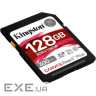 Карта пам'яті Kingston 128GB SDXC C10 UHS-II U3 R300/W260MB/s (SDR2/128GB)
