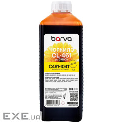 Чорнило Barva Canon CL-461 1 л, special, yellow (C461-1041)