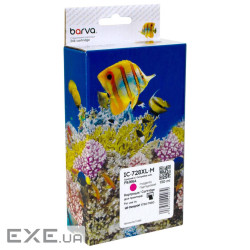 Картридж Barva HP 728XL/F9J66A, ver. U1-U30, 130 мл, Magenta (IC-728XL-M)