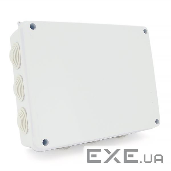 Коробка розподільна зовнішня YOSO 255х200х80 IP55 колір білий (255*200*80) (YOSO 255x200x80 IP55) (255*200*80) (YOSO 255