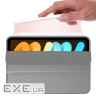 Чeхол-книжка BeCover Tri Fold Soft TPU для Apple iPad Mini 7 2024 8.3" Gray (712446)