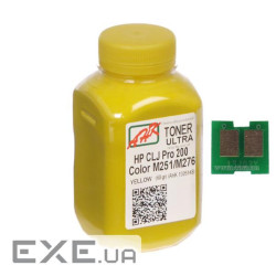 Тонер HP CLJ Pro 200/M251/M276n (131A) Yellow+chip AHK (1505160/1500738)
