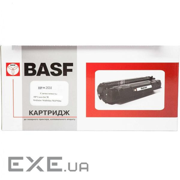 Тонер-картридж BASF HP LJ Pro M454/479, X Cyan, without chip (BASF-KT-W2031X-WOC)