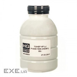 Тонер HP LJ P1005/1606, 80 г HG (HG361-080)