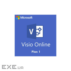 Офісний додаток Microsoft Visio Plan 1 P1Y Annual License (CFQ7TTC0HD33_0003_P1Y_A)