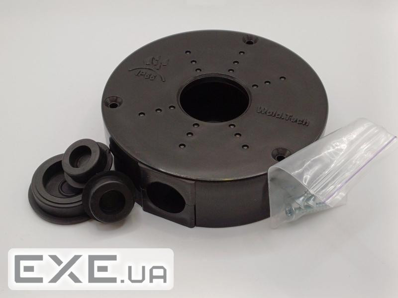 Монтажна коробка для камер UMK D-112, IP66, захист від ультрафіолету, (112х34мм) чорна, пл (YT31604) (YT31604)