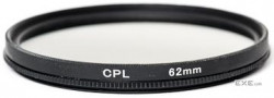 Світлофільтр PowerPlant CPL 62 мм (CPLF62)