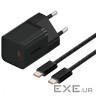 СЗУ Baseus GaN5 Mini Fast Charger Type-C 30W (With Cable Type-C to Type-C 100W 1m) (P10110902113-00)