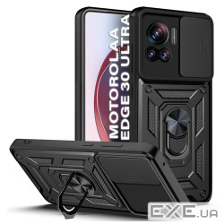 Чохол до мобільного телефона BeCover Military Motorola Edge 30 Ultra Black (710678)