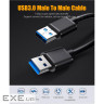 Дата кабель USB 3.0 AM/AM 2.0m 5Gbps black Essager (EXCAA-YTD01)