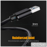 Дата кабель USB 3.0 AM/AM 2.0m 5Gbps black Essager (EXCAA-YTD01)