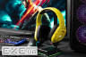 Навушники 2E HG340 RGB 3.5mm Yellow (2E-HG340YW)