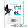 Флешка WIBRAND Hawk 64GB USB2.0 Gold (WI2.0/HA64M1G)