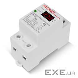 Захисне реле з контролем напруги SVP-60, 40A, 220В, на DIN-рейку 2P (YT-SVP-60L40A 36688)
