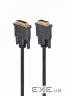 Кабель мультимедійний DVI M to DVI M 1.8m 24+1pin Cablexpert (CC-DVI2-BK-6)