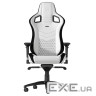 Крісло ігрове Noblechairs Epic White/Black (NBL-PU-WHT-001)