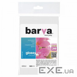 Папір Barva 10x15, 260g / m2, Everyday, Glossy 20с (IP-CE260-299)