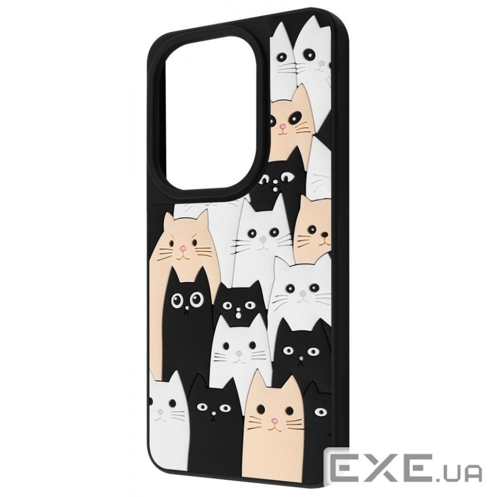 Чехол WAVE Doodle Case Xiaomi Redmi 15C 4G (European) 173.2mm cats (65409 cats)