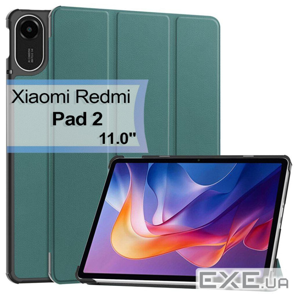 Чохол до планшета BeCover Smart Xiaomi Redmi Pad 2 11.0" Dark Green (713638)
