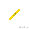 Стрічка для принтера етикеток UKRMARK B-T611P, 6мм х 8м, black on yellow, совместимая с TZe (900532)