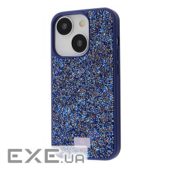 Чохол Bling World Rock Diamond (TPU) iPhone 15 blue titanium (55605 blue titanium)