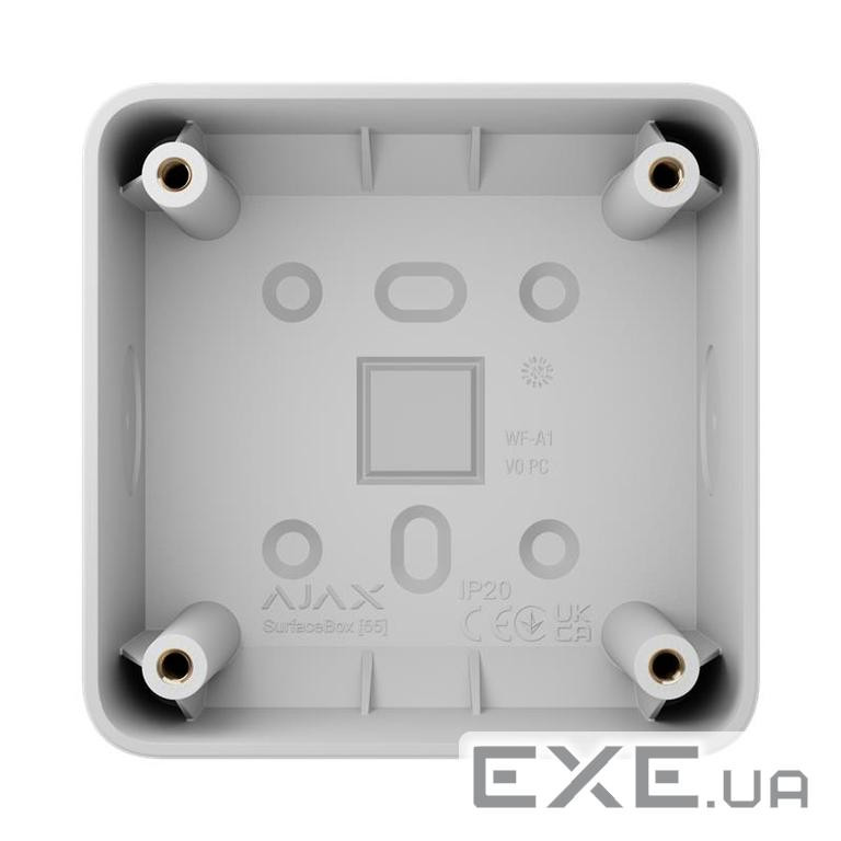 Монтажна коробка Ajax SurfaceBox, для вимикачів Ajax LightSwitch, розеток Ajax Outlet, б (000053561) (000053561)