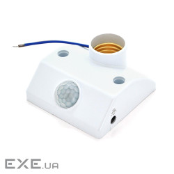 Інфрачервоний датчик руху, 220V макс. навантаження 100W E27, White (YT-DDFS220B / 100W)