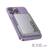Батарея універсальна HOCO 5000mAh Sunlight PD/20W Magnetic Metal Grey (Q36 / 714986)