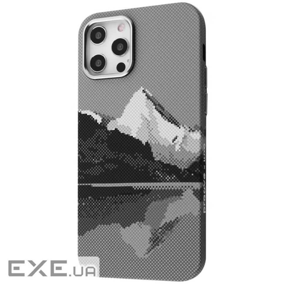 Чехол Proove Gleam Case with Magnetic Ring iPhone 12 Pro Max silver peak (64704 silver peak)