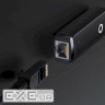 Перехідник USB-C to RJ45 Ethernet 1000Mbps black Baseus (WKQX000301)