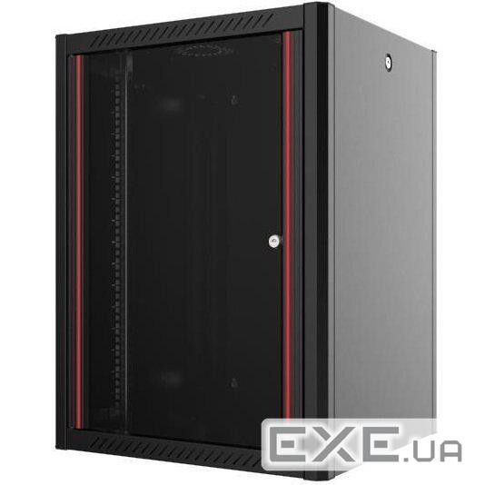 Шафа MIRSAN 19, 9U, WTN, 600x600 мм, максимально 100 кг, чорна (MR.WTN09U66DE.01)