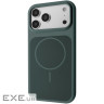 Чехол WAVE Color Circle с магнитным кольцом iPhone 17 Pro Max/18 Pro Max dark gre (71119 dark green)