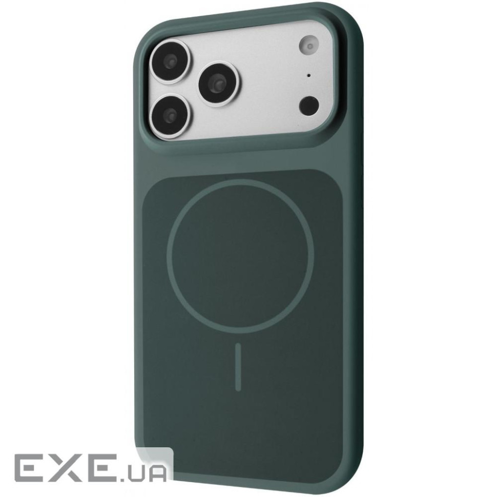 Чехол WAVE Color Circle с магнитным кольцом iPhone 17 Pro Max/18 Pro Max dark gre (71119 dark green)