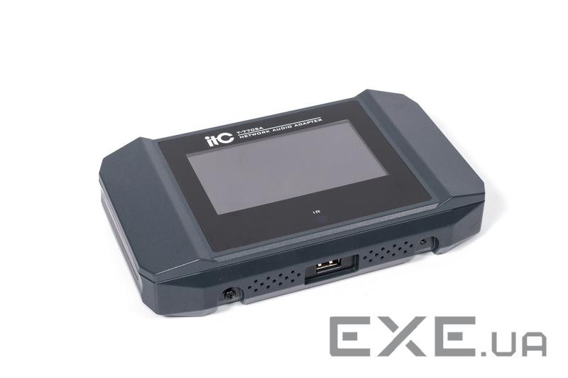 Аудіо адаптер IP мережі ITC T-7705A (вбудований підсилювач 2х15 Вт 8 Ом )