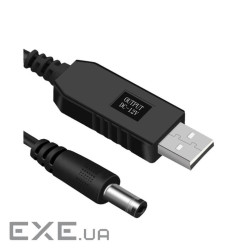 Кабель перетворювач USB-DC 5v-12v (1m) (USBDC512)