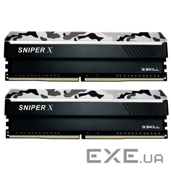 Модуль пам'яті G. SKILL Sniper X Urban Camo DDR4 3200MHz 32GB Kit 2x16GB XMP (F4-3200C16D-32GSXWB)