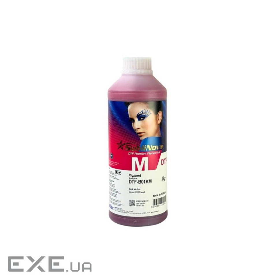 Чорнило InkTec Epson DTF Premium 1L, pigmented magenta (DTF-B01KM)