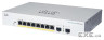 8x 10/100/1000 ports (65W PoE budget) + 2x GE SFP Smart Switch (CBS220-8P-E-2G-EU)