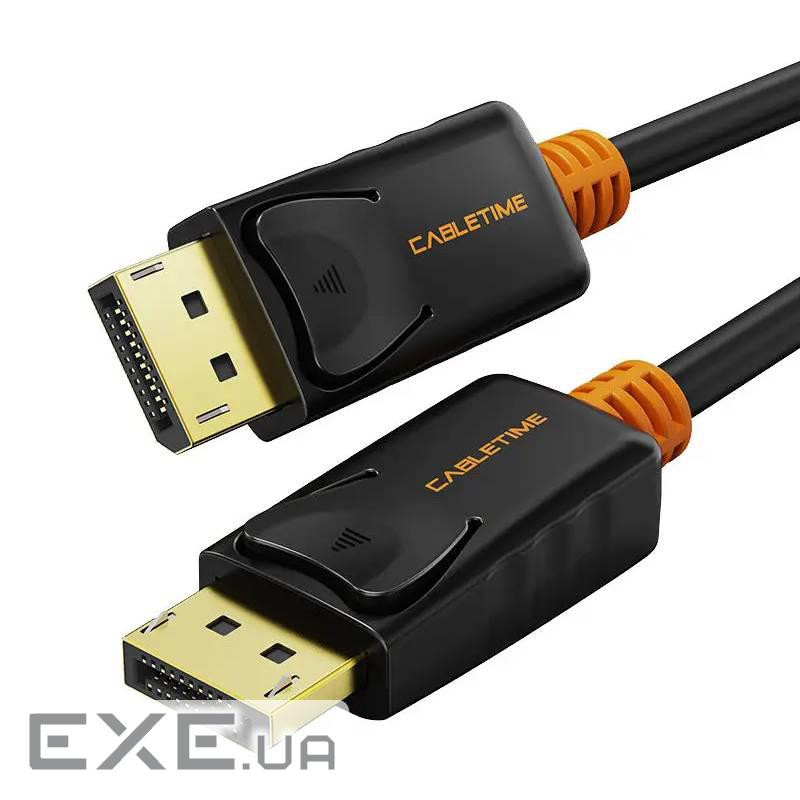 Кабель Cabletime DisplayPort - DisplayPort V 1.2 (M/M), 3 м Black (CD21N)